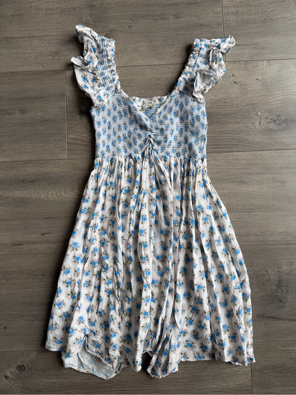 For Love Bell smocked mini dress - size small